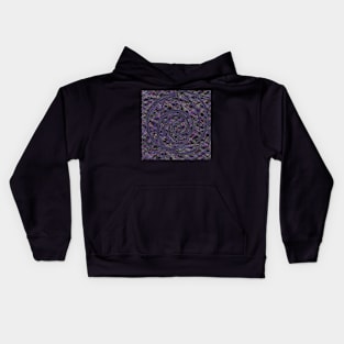 Indigo Ripples Kids Hoodie